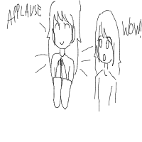 standing ovation drawing by itzzmarie in Artbitrator