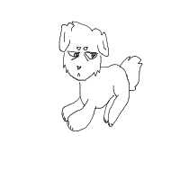 sleepy dog drawing by itzzmarie in Artbitrator