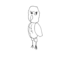 angry bird drawing by itzzmarie in Artbitrator