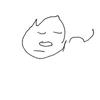 sleeping cat drawing by esteban42 in Artbitrator