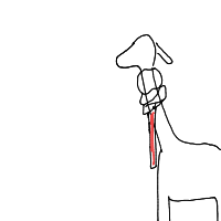 giraffe with scarf drawing by jademasteranimates in Artbitrator