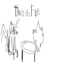 this is fine dog drawing by fuwariee in Artbitrator