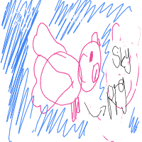 when pigs fly drawing by fuwariee in Artbitrator