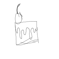 piece of cake drawing by fuwariee in Artbitrator