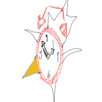 alarm clock ringing drawing by peakhasso in Artbitrator