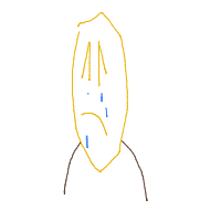 crying face drawing by julia in Artbitrator