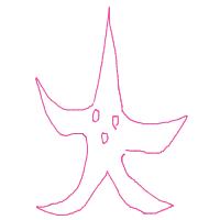 starfish drawing by julia in Artbitrator