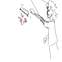 throwing food drawing by iris_rchive in Artbitrator