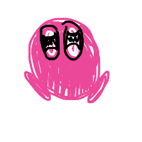 kirby drawing by jaurellxx in Artbitrator