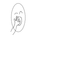 yawning drawing by mrs_jyo in Artbitrator