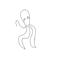 octopus drawing by de10zito in Artbitrator