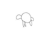 sea turtle drawing by de10zito in Artbitrator