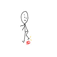 stepping on lego drawing by guest-loi9mdxs8 in Artbitrator