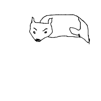 sleepy dog drawing by hsgtelijah in Artbitrator