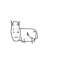 sleeping cat drawing by akshsayz in Artbitrator