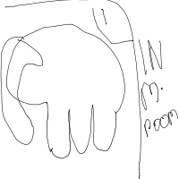 elephant in room drawing by destiny in Artbitrator