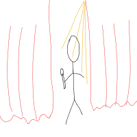 dramatic reveal drawing by chaya in Artbitrator