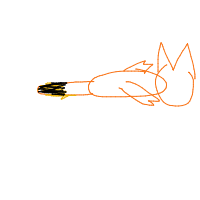 sneaky fox drawing by fnb4a in Artbitrator
