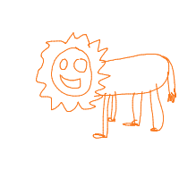proud lion drawing by fnb4a in Artbitrator