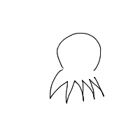 octopus drawing by aidanrx03 in Artbitrator