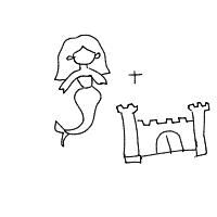 mermaid palace drawing by aidanrx03 in Artbitrator