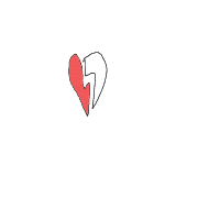 broken heart drawing by fr0sted in Artbitrator