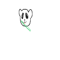 panda eating bamboo drawing by tulip in Artbitrator
