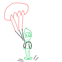 hero landing drawing by laseve in Artbitrator