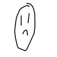 sad face drawing by ally in Artbitrator