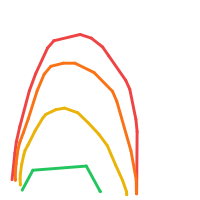 rainbow drawing by ally in Artbitrator