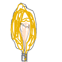 light bulb moment drawing by viconw in Artbitrator