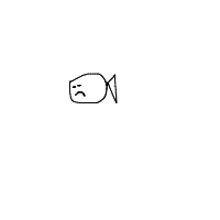 grumpy fish drawing by killswitch in Artbitrator