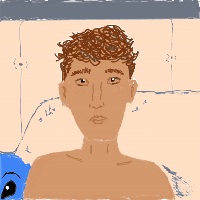 Paint Your Partner drawing by kikidouloveme in Artbitrator