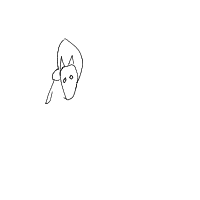 sneaky fox drawing by de10zito in Artbitrator