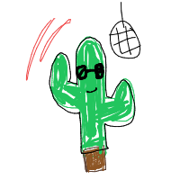dancing cactus drawing by iloveseungmin-skz in Artbitrator