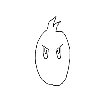 angry bird drawing by marrylyn in Artbitrator