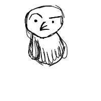 confused owl drawing by ari4life in Artbitrator