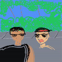 Paint Your Partner drawing by ANHTHU in Artbitrator