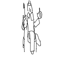 knight riding a horse drawing by roxi in Artbitrator