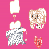 bread in toaster ejecting drawing by hadya in Artbitrator