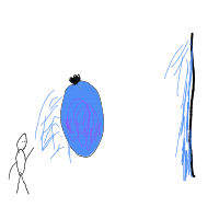 throwing water balloon drawing by olafs6000 in Artbitrator