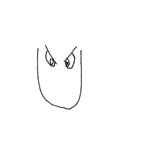 angry face drawing by leoibl in Artbitrator