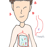 butterflies in stomach drawing by leoibl in Artbitrator
