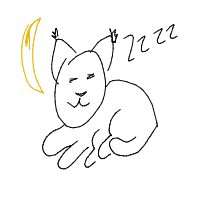 sleepy dog drawing by karolina in Artbitrator