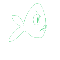 grumpy fish drawing by sakuradreams in Artbitrator