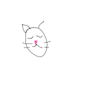 sleeping cat drawing by gisssoto in Artbitrator
