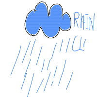 rain cloud drawing by loki in Artbitrator