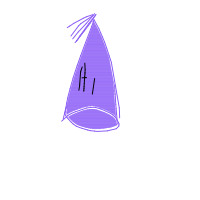 party hat drawing by loki in Artbitrator