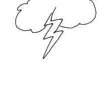 lightning bolt drawing by matty in Artbitrator