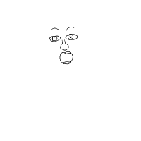 surprised face drawing by matty in Artbitrator